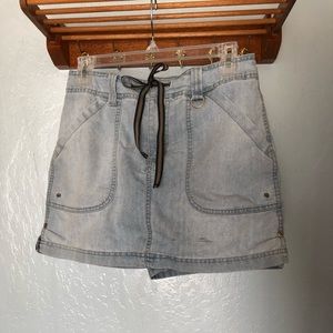 Gloria Vanderbilt Denim Skort